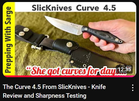 Curve 4.5 Review by Prepping with Sarge