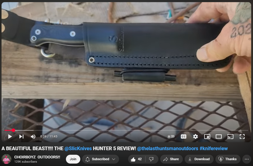 Hunter 5 Review by Choirboyz Cutlery Outdoors