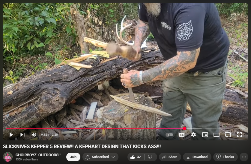 Kepper 5 Review by Choirboyz Cutlery Outdoors