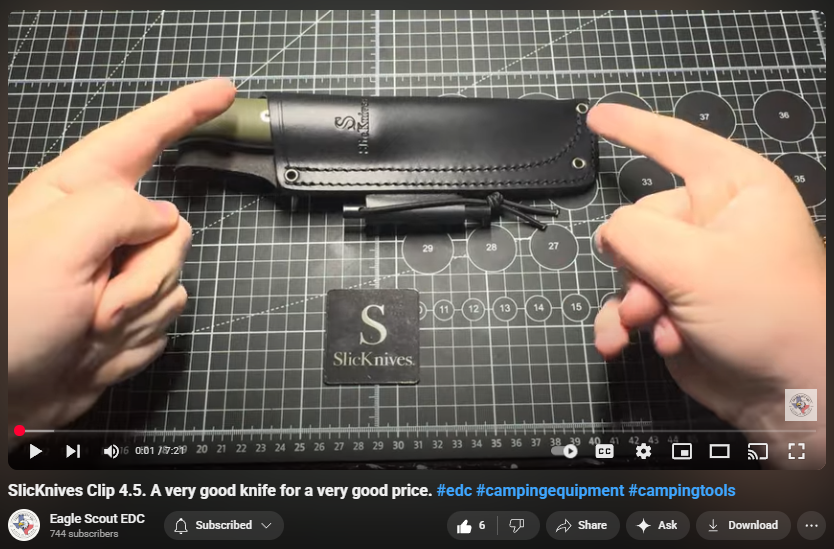 Eagle Scout EDC Reviews the OD Green ClipPoint 4.5