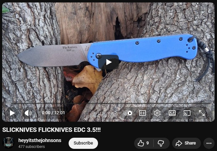 Check out Kayla & Gene’s FlicKnives EDC 3.5 Review!