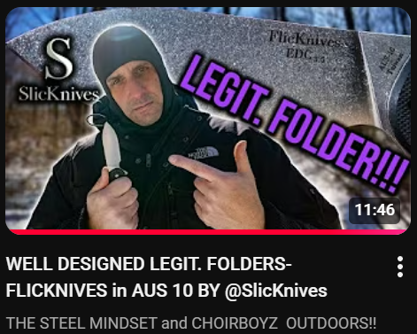 Joe at The Steel Mindset Reviews the FlicKnives Series