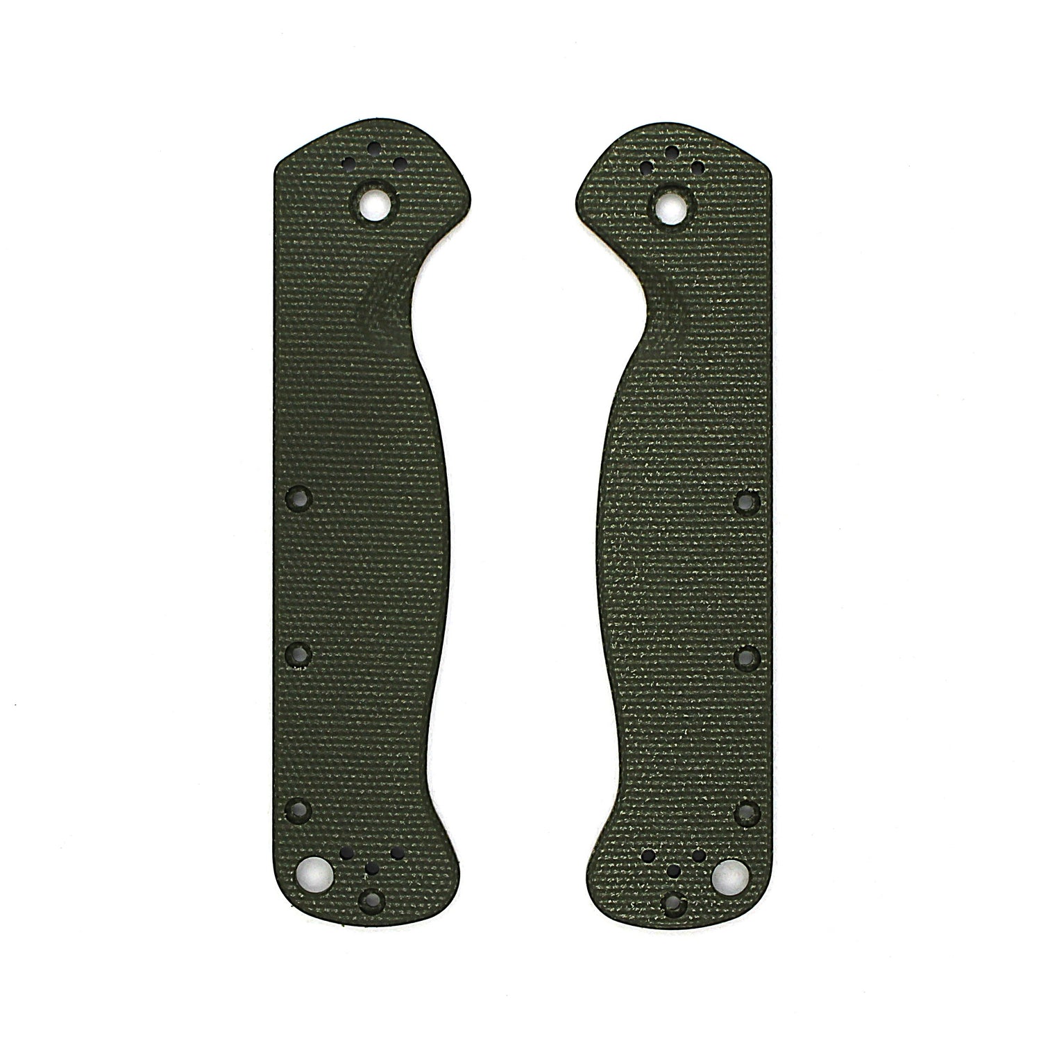 FlicKnives Scales 3.5 - OD Green Micarta Scales Only - Fits all FlicKnives 3.5 Models