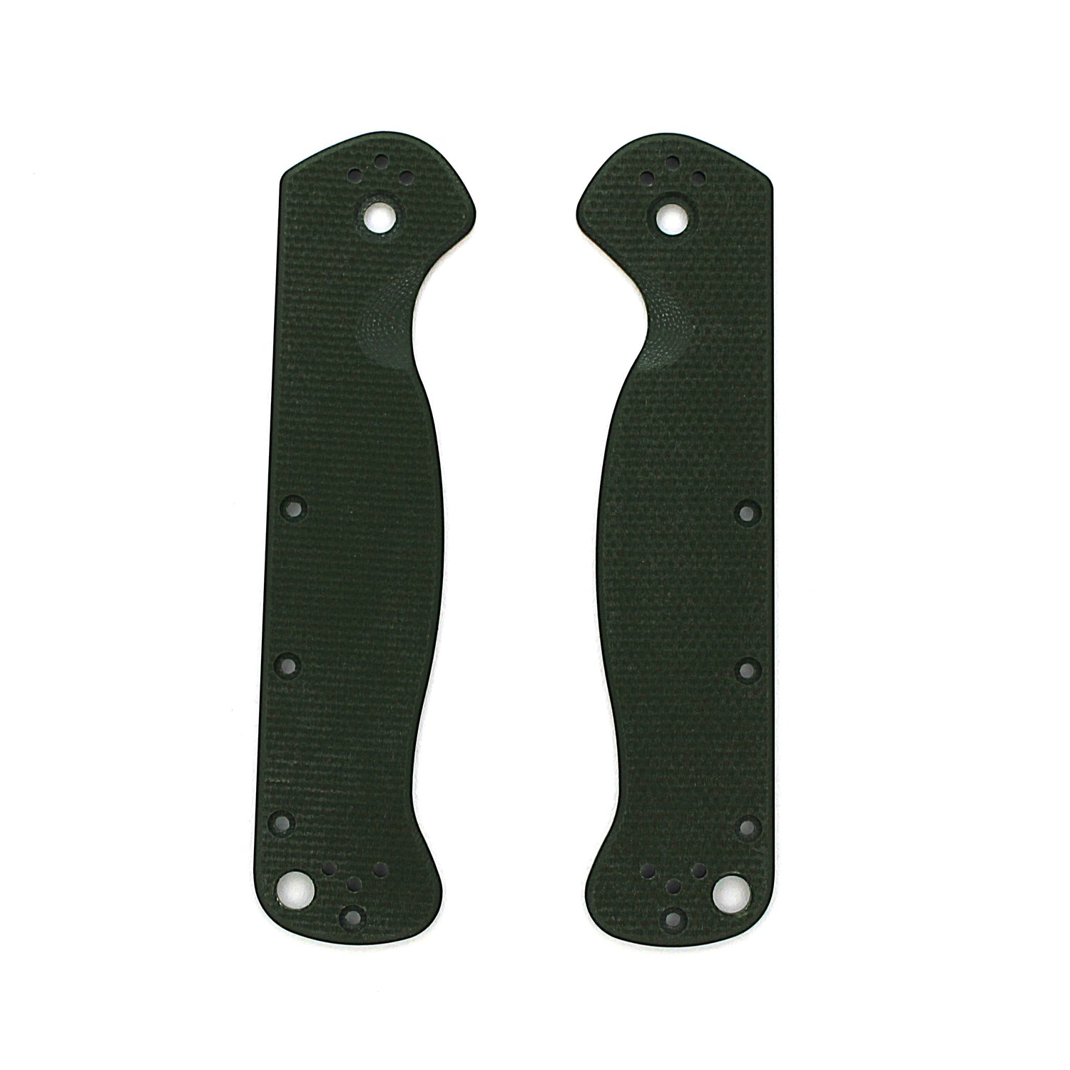 FlicKnives Scales 3.5 - Green G10 Scales Only - Fits all FlicKnives 3.5 Models