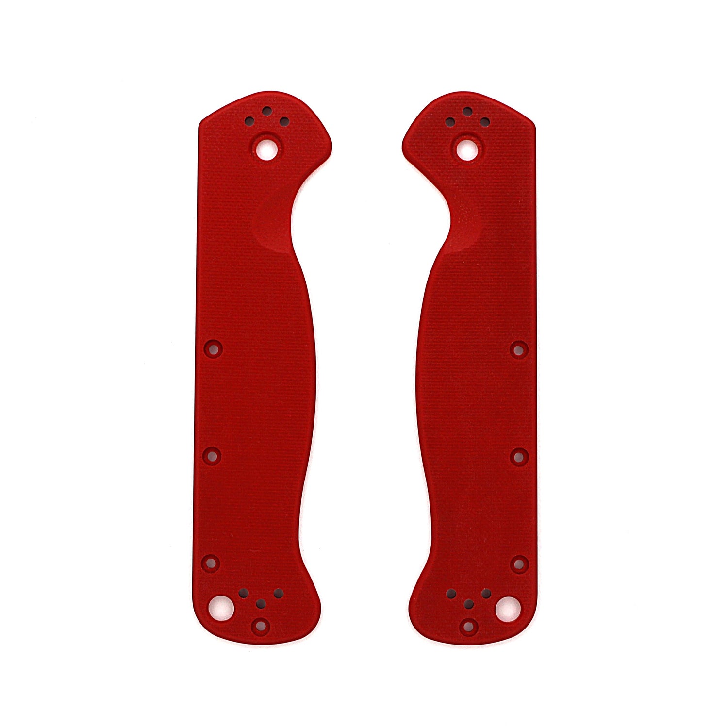 FlicKnives Scales 3.5 - Red G10 Scales Only - Fits all FlicKnives 3.5 Models