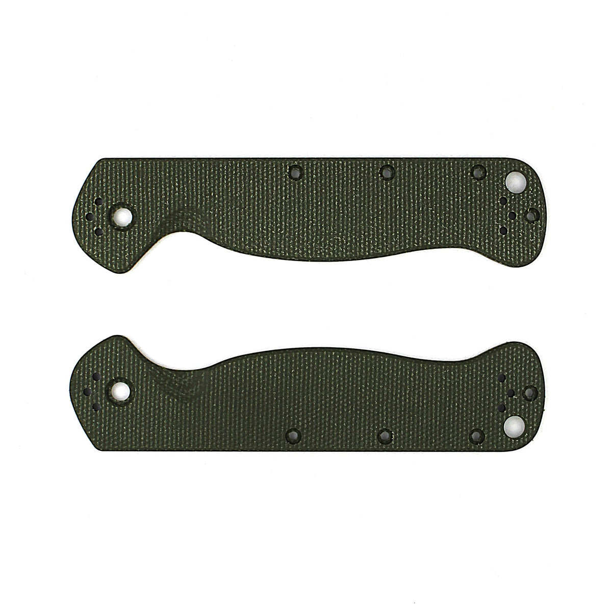 SlipjointKnives Scales 3.5 - OD Green Micarta Scales Only - Fits all SlipjointKnives 3.5 Models
