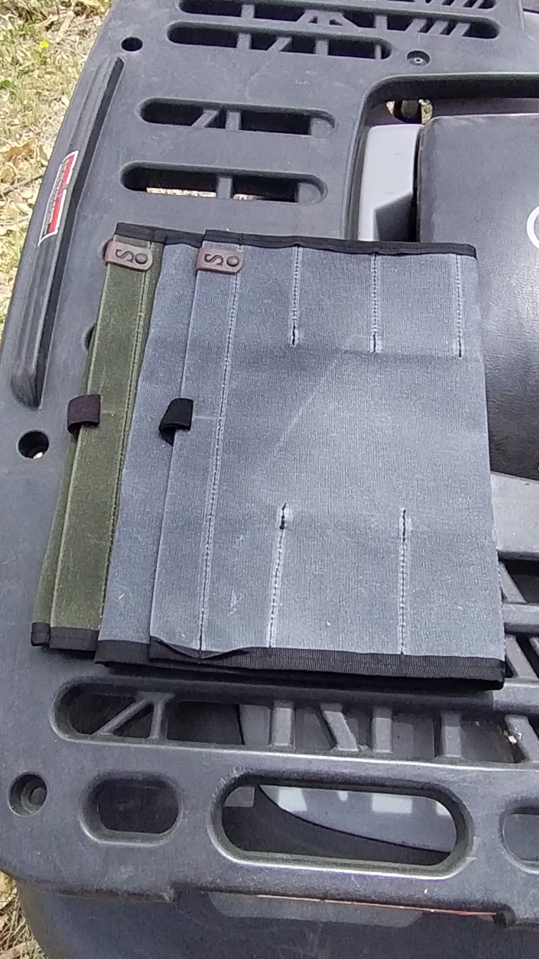 EDC Folder Roll - OD Green Waxed Cotton Canvas - Made in USA